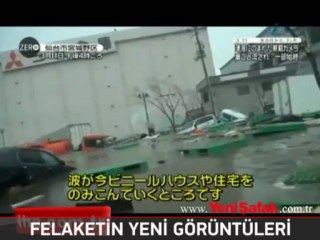 Japonya'daki felaketin yeni görüntüleri ortaya çıktı