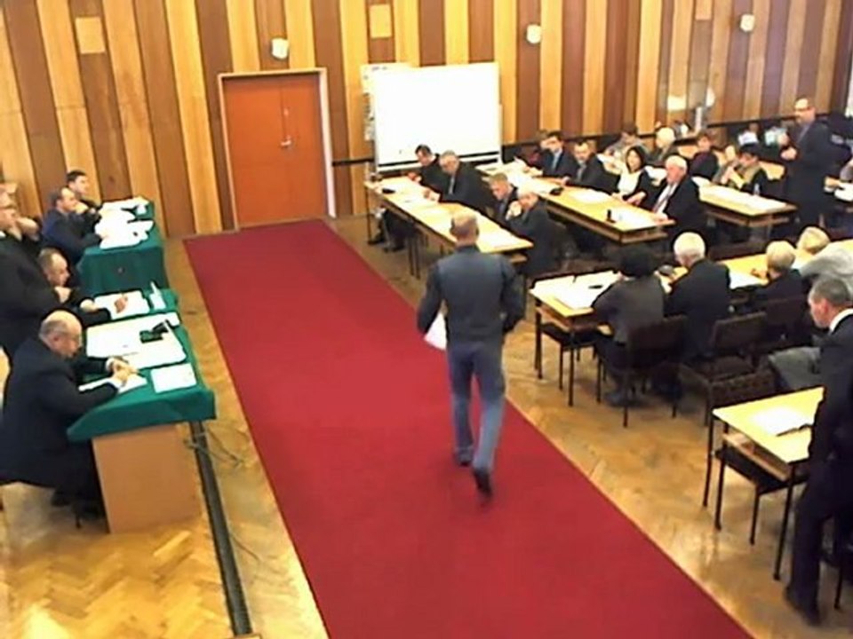 XXX Sesja Rady Miasta Grajewo - 28.11.2012 r. - część  1