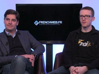 Quentin Nickmans et Julien Tartarin, co-fondateurs de MailJet