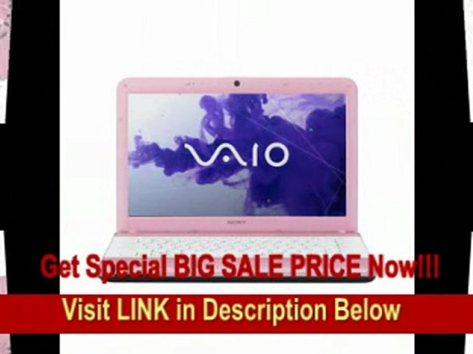 [REVIEW] Sony VAIO VPCEG33FX/P 14-Inch Laptop (Pink)