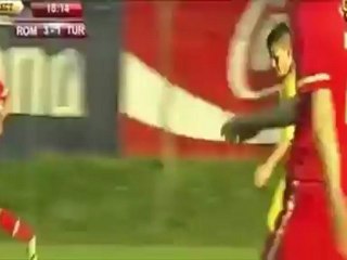 Soberbio gol del hijo de Gheorge Hagi