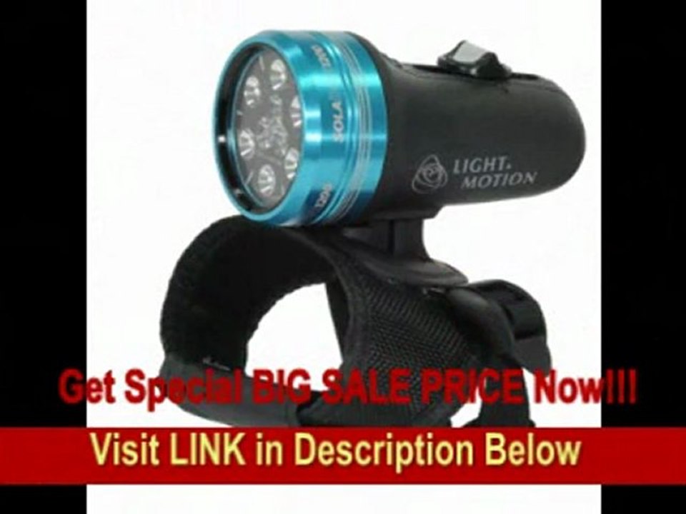 [FOR SALE] Light and Motion Sola Dive Light (1200-Lumens, Blue)