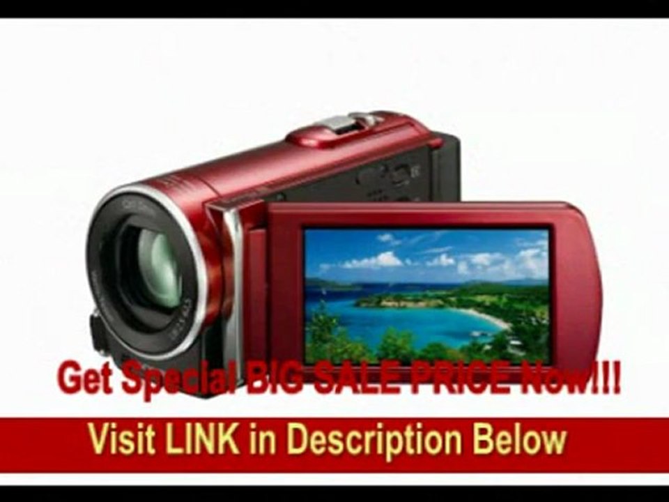 [REVIEW] Sony HDR-CX110 High Definition Handycam Camcorder (Red)
