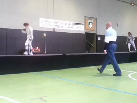 2ème partie de la finale du circuit ligue open Aquitaine sabre dames juniors