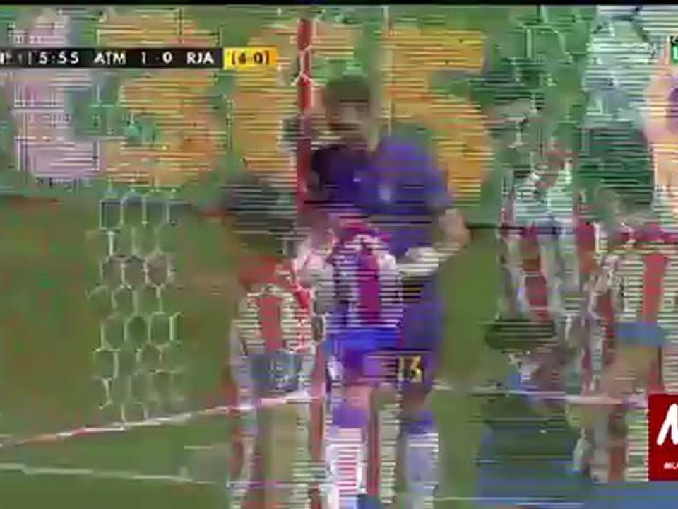 Gol de Raul Garcia (Atletico - Jaen) 1-0 MUNDOCORNER.COM