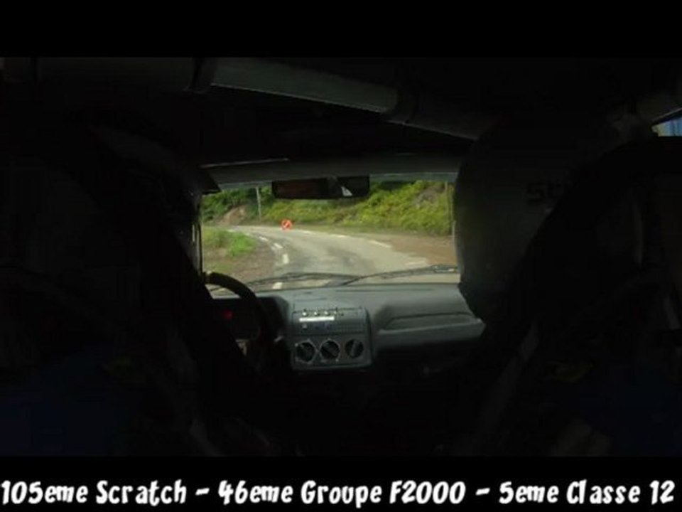 Rallye du Camisard 2012 - ES1 : SAINT JEAN DU GARD - SAINTE CROIX