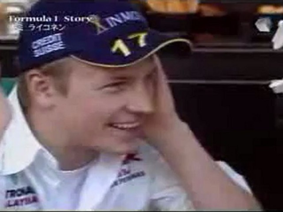 Kimi Räikkönen´s Career Review in Chinese TV