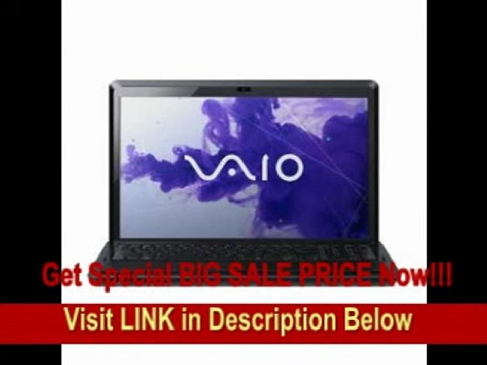 [SPECIAL DISCOUNT] Sony VAIO F2 Series VPCF237FX/B 16.4-Inch Laptop (Matte Black)