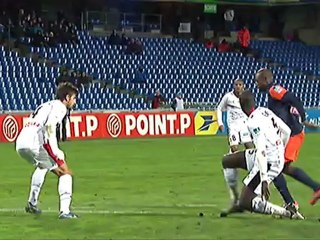 But Jonathan TINHAN (83ème) - Montpellier Hérault SC - OGC Nice (3-2) - saison 2012/2013