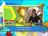Brandon Meza en Vía Telefónica en la Mañana es Nuestra