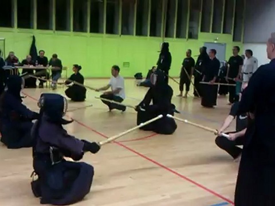 Passage de grade Kyu Lyon 2012 : Men de Matthieu et Vincent