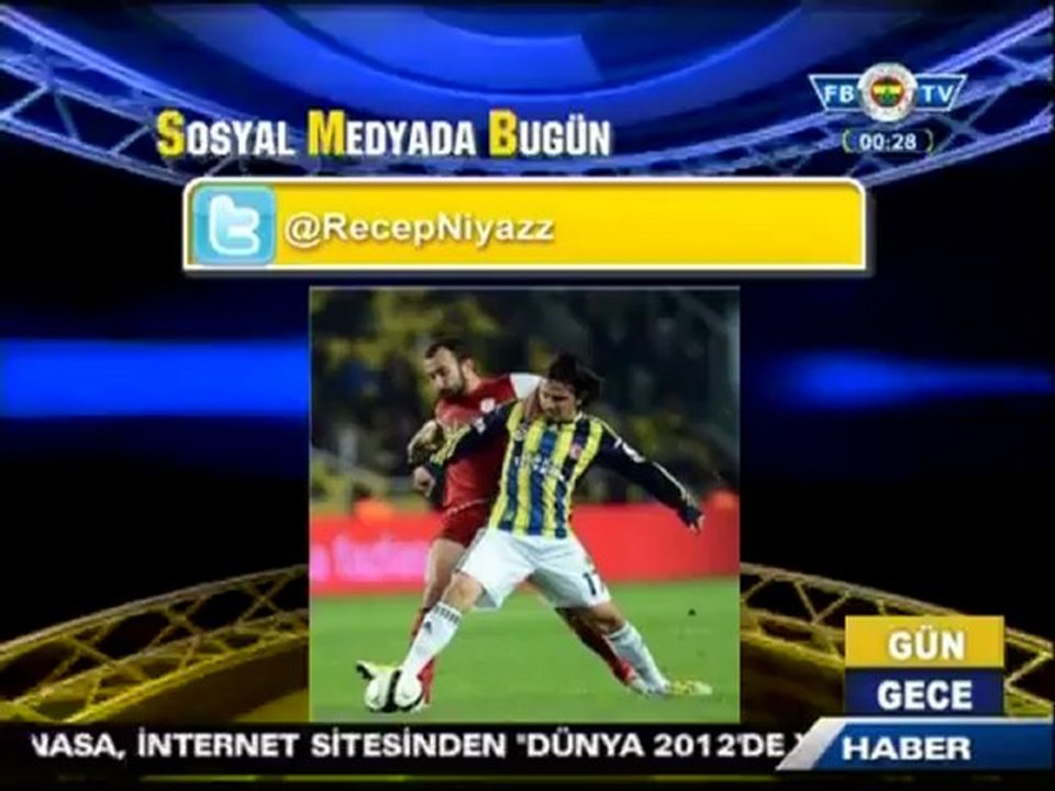 30 Kasım 2012 FBTV Sosyal Medyada Bugün
