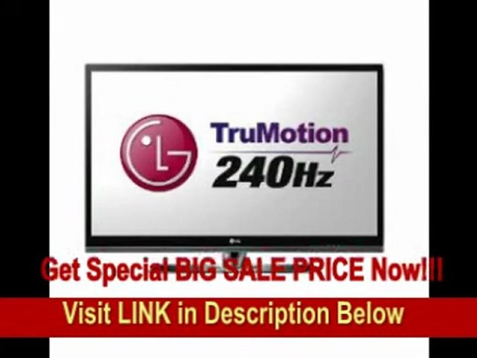 [BEST PRICE] LG 47SL80 47-Inch Seamless 240 Hz 1080p LCD HDTV, Glass/Black