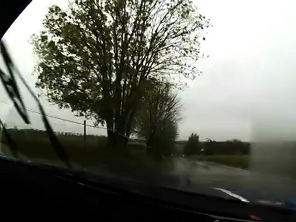 Eric Brunson David Heulin Rallye du Condroz 2012 ES1 Fumal Subaru WRC S12B