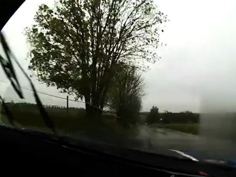 Eric Brunson David Heulin Rallye du Condroz 2012 ES1 Fumal Subaru WRC S12B