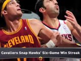 Sixers Edge Bobcats; Cavs Stun Hawks