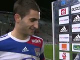 Interview de fin de match : Olympique de Marseille - Olympique Lyonnais - saison 2012/2013