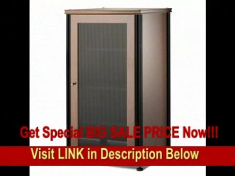 [SPECIAL DISCOUNT] Salamander Synergy 402 A/V Component Cabinet (Cherry/Black)