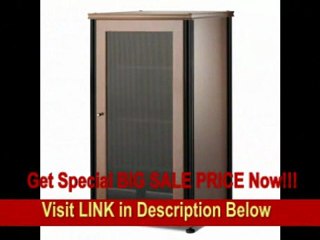 [SPECIAL DISCOUNT] Salamander Synergy 402 A/V Component Cabinet (Cherry/Black)