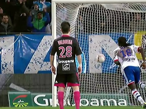 But Bafetimbi GOMIS (3ème pen) - Olympique de Marseille - Olympique Lyonnais (1-4) - saison 2012/2013