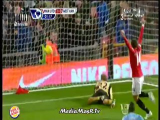 أهداف مباراة مانشستر يونايتيد 1-0 وست هام - الجولة الـ 14