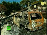 San Bruno 'Ghost Town': Video of fire aftermath, house ruins, melted cars