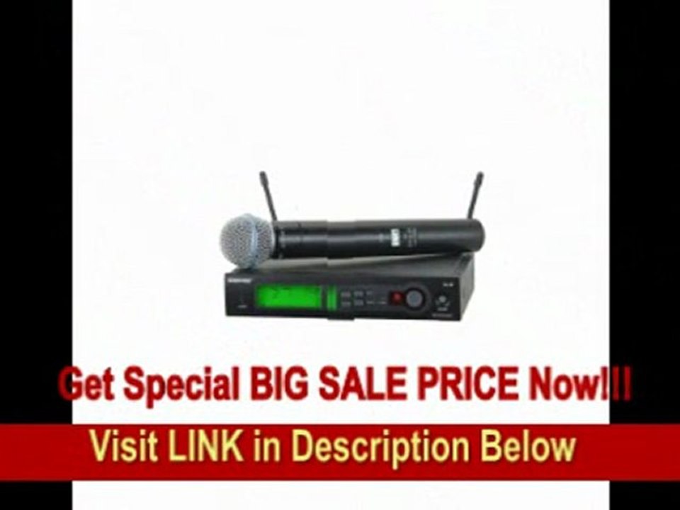 [SPECIAL DISCOUNT] Shure SLX24/Beta58 Handheld Wireless System, J3