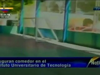 (Vídeo) Inaugurado comedor Instituto Universitario de Tecnología