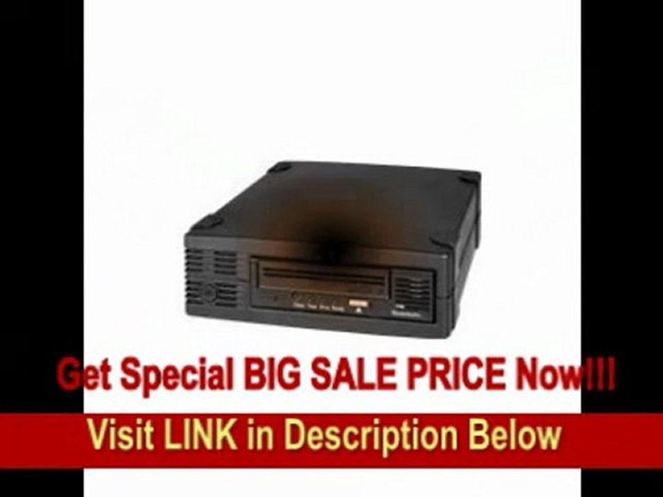 [BEST PRICE] Quantum LTO-4 Tape Drive, Half Height, Tabletop, Model B, Ultra 320 SCSI, Black.