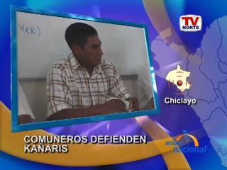 Lambayeque Canaris pide mesa de dialogo por trabajos de minera Candente Cooper