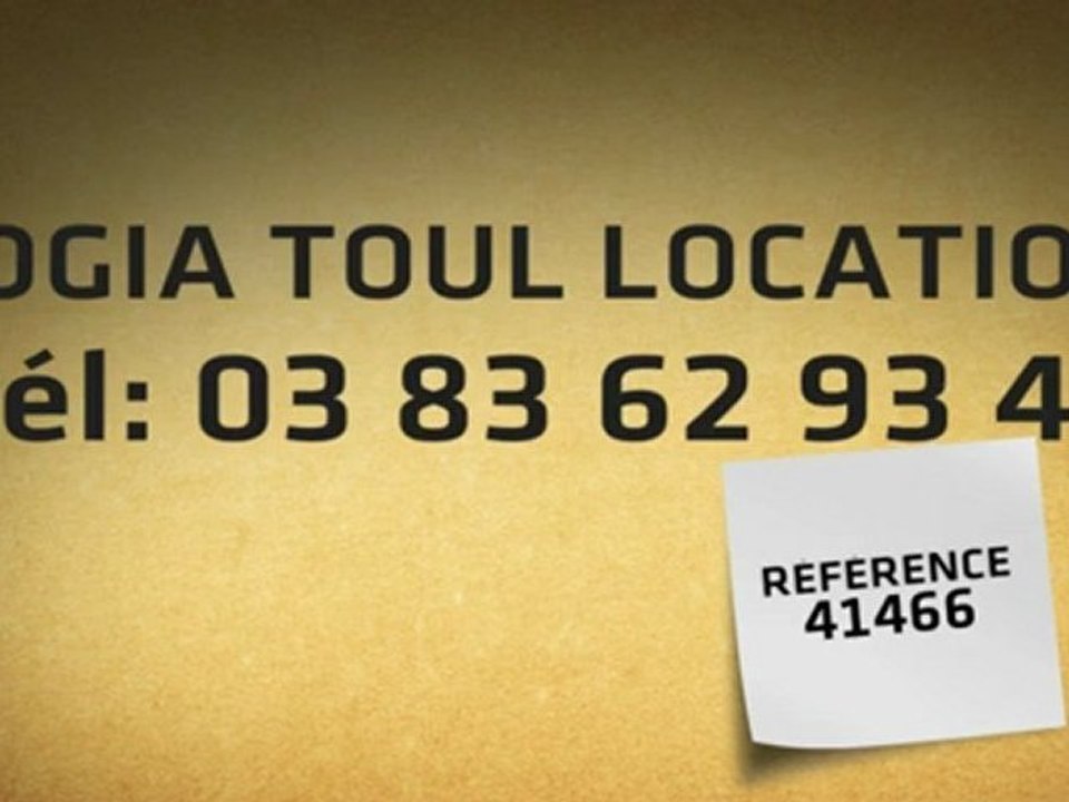 A louer - appartement - TOUL (54200) - 2 pièces - 38m²