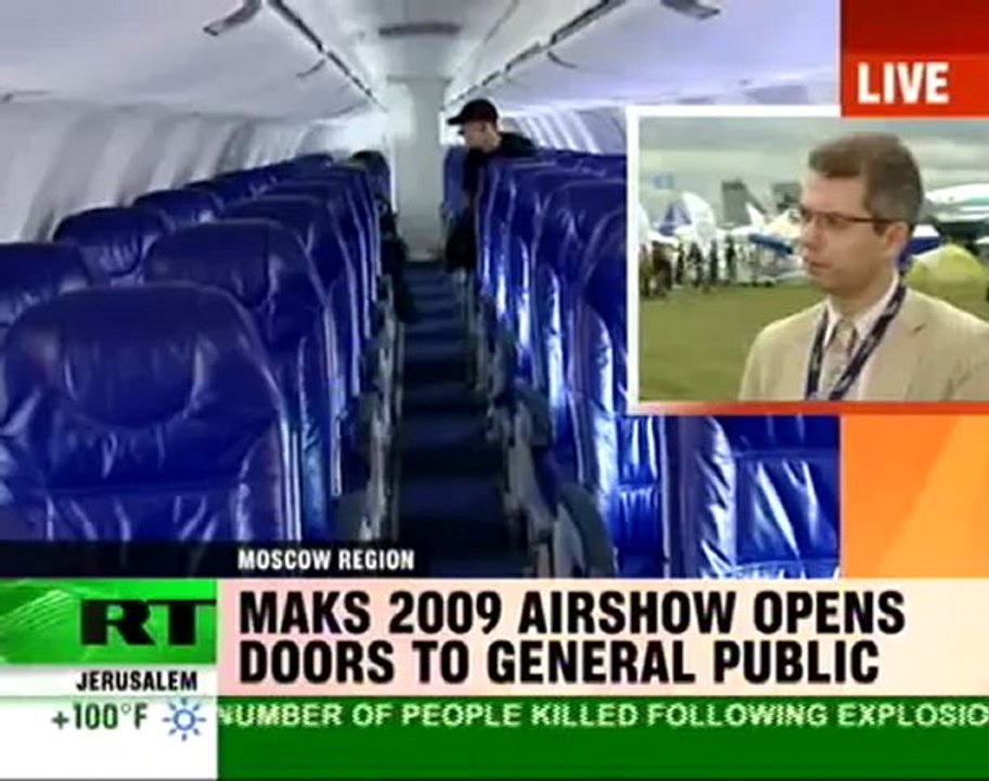 The Alligator questioned at MAKS