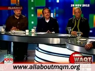 WAQAT Tonight with Fahad Hussain: Verification of Karachi Voters Lists: MQM Senator Tahir Hussain Mashadi