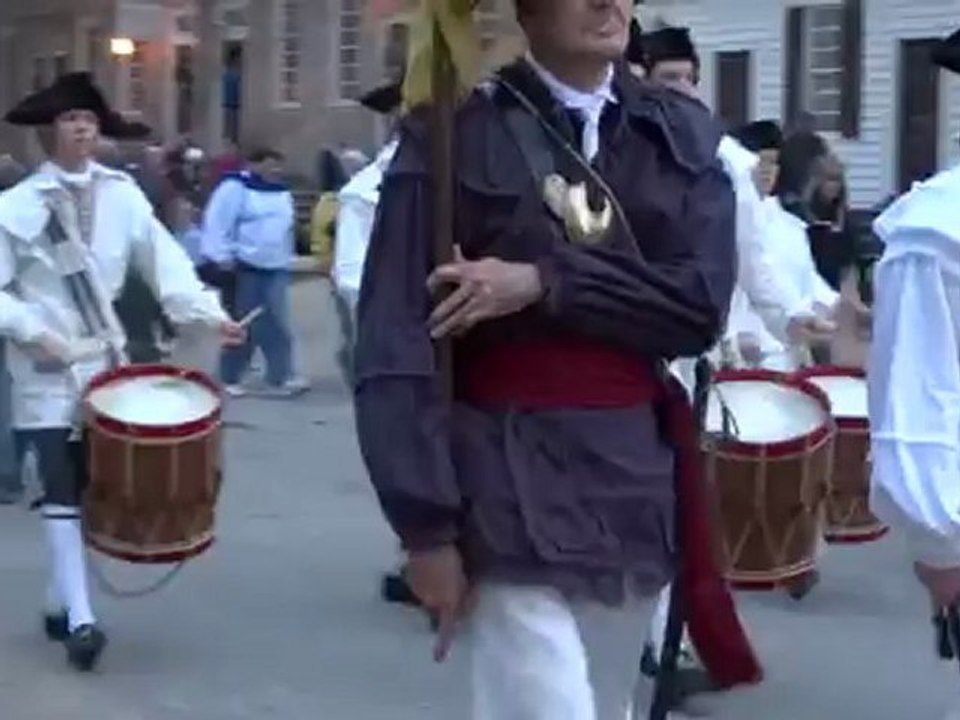 Fifres et tambours à Colonial Williamsburg (1)
