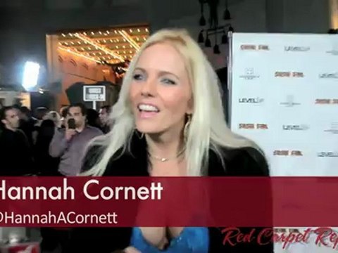 Hanna Cornett at the Sushi Girl Gala Premiere Red Carpet @Hannahacornett