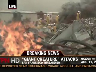 Breaking News - Kaiju Attack [Pacific Rim viral clip]