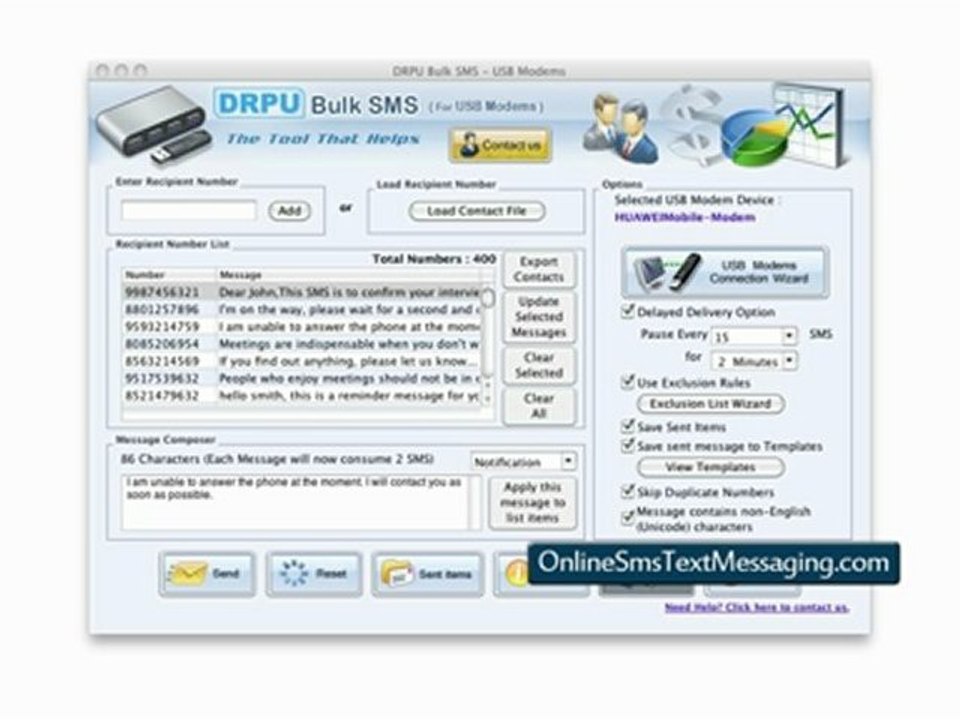 mac usb modem bulk sms software online sms sending text messaging software tool mac os x freeware download modem send online sms free from usb modem mac apple how to send online bulk sms from usb modem mac