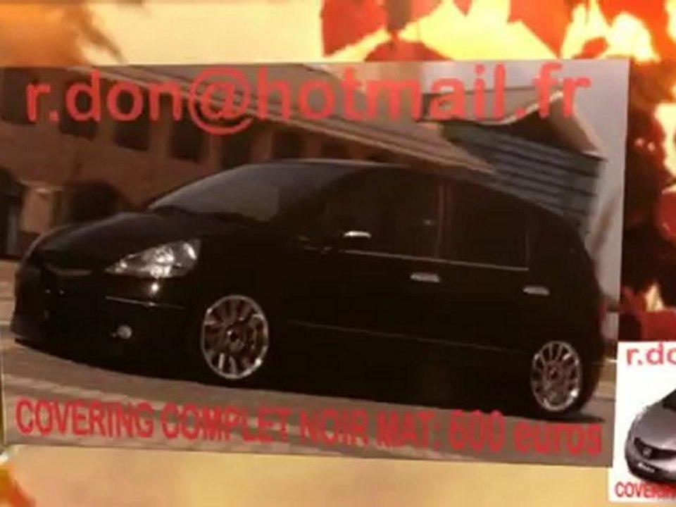 Honda Jazz, Honda Jazz, essai video Honda Jazz, Honda Jazz, covering, Honda Jazz peinture noir mat