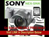 [SPECIAL DISCOUNT] Sony NEX-5NK/S 16.1MP Compact Interchangeable Lens Digital Camera in Silver with 18-55mm Lens   Sony E-Mount SEL16F28 16mm f/2.8 Wide-Angle Lens   32GB SDHC   Sony Remote Commander   Sony Case   Lens