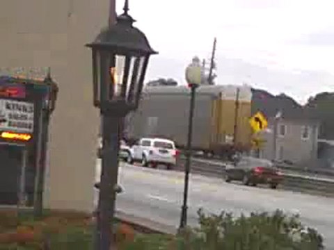 Norfolk Southern intermodal and autorack west through Austell Ga.