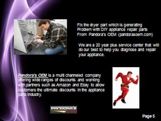 Kenmore Dryer problems and Solutions