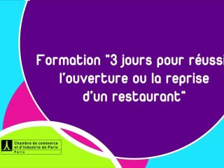 Ouvrir un restaurant - Interview de Martine Langlard - CCIP75