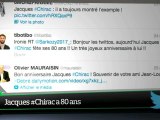Top Médias : Twitter souhaite un bon anniversaire à Jacques Chirac