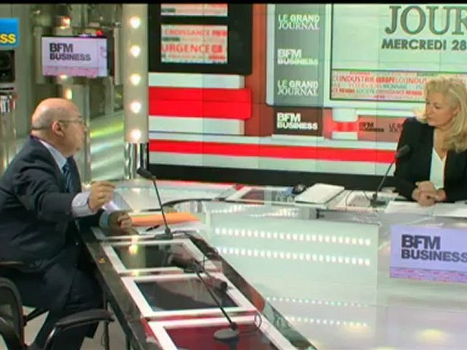 28/11 BFM : Le Grand Journal d’Hedwige Chevrill...