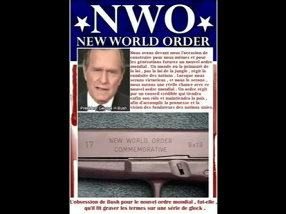 George Herbert Walker Bush et le nouvel ordre mondial - le skull & bones