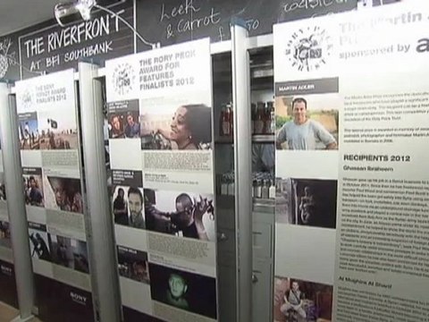 Les reporters de guerre freelance récompensés à Londres