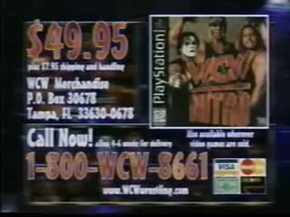 WCW Nitro PSX (PS1) Commercial
