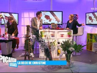 La déco de Noël par les fleurs