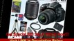 [SPECIAL DISCOUNT] Nikon D5100 16.2MP CMOS Digital SLR Camera with 18-55mm f/3.5-5.6G AF-S DX VR and 55-200mm f/4-5.6G ED IF AF-S DX VR Zoom-Nikkor Lenses + EN-EL14 Battery + 16GB Deluxe Accessory Kit