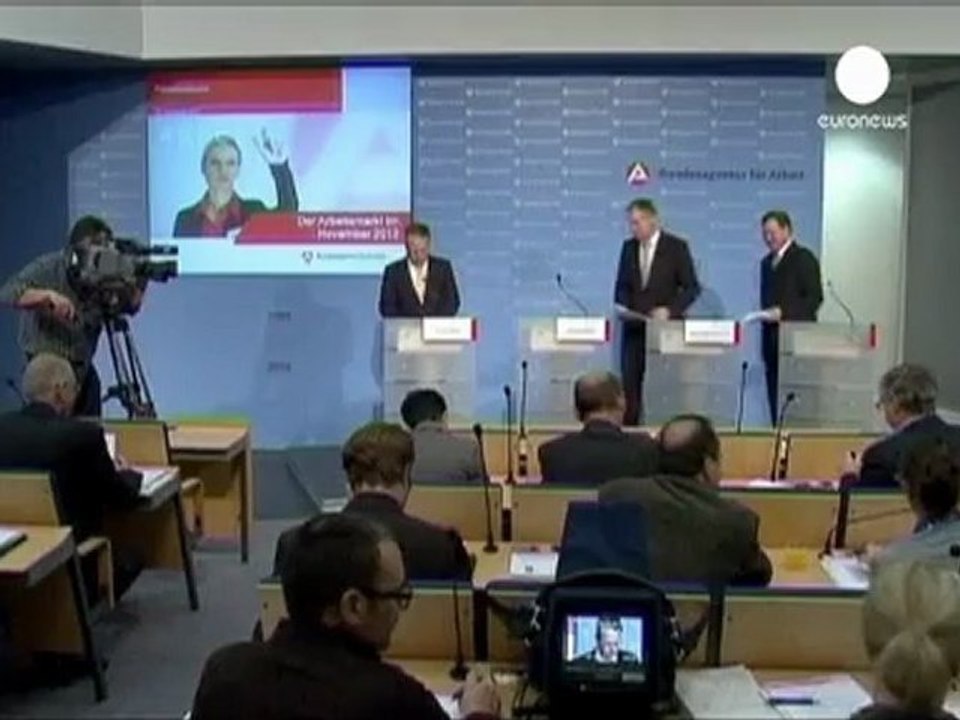 Chômage : en Allemagne il progresse très légèrement...